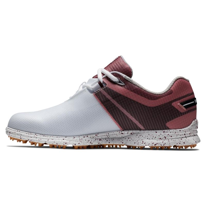 Footjoy Pro|SL Sport Womens Golf Shoes - White/Black/Burgundy - main image