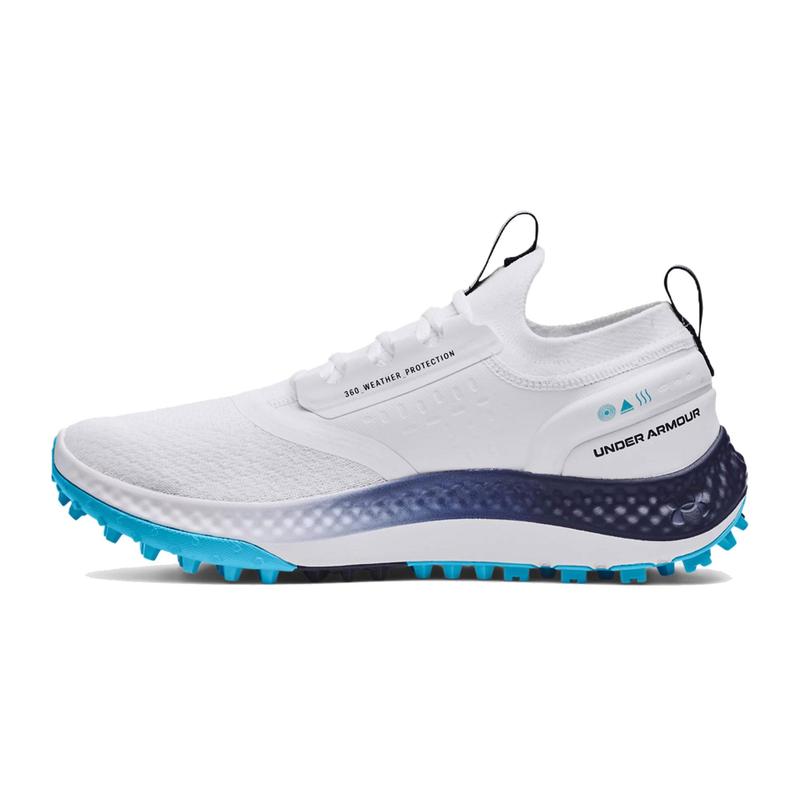 Under Armour UA Charged Phantom Spikeless Golf Shoes - White - main image