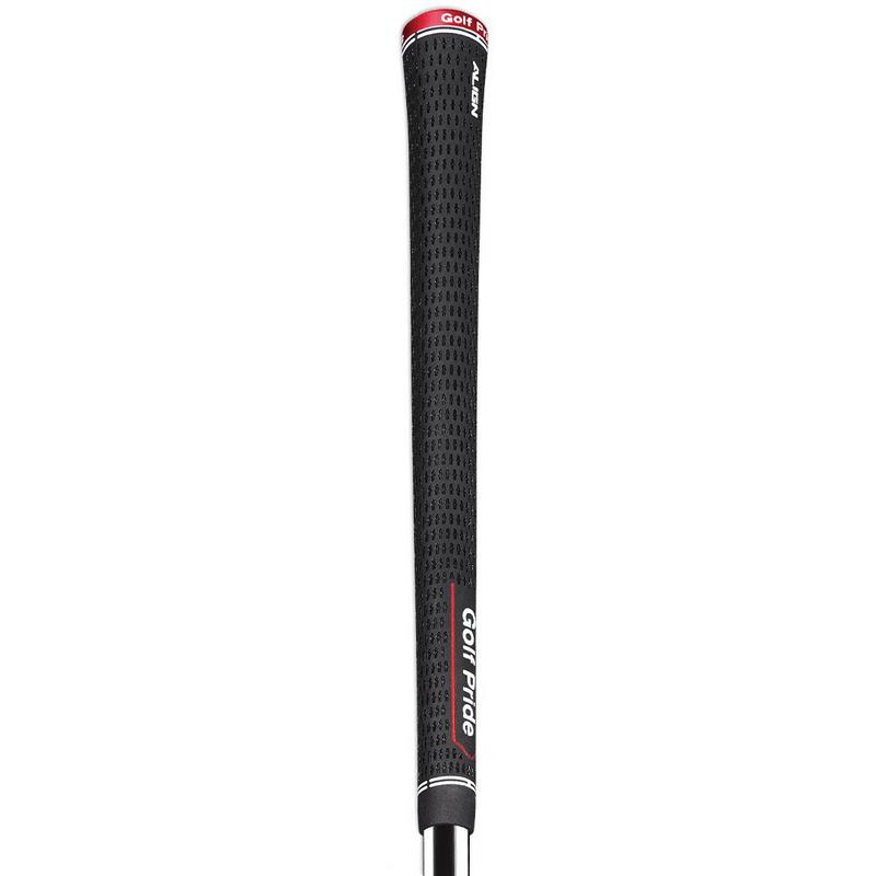 Golf Pride Tour Velvet Align Standard Grip - Black/Red - main image