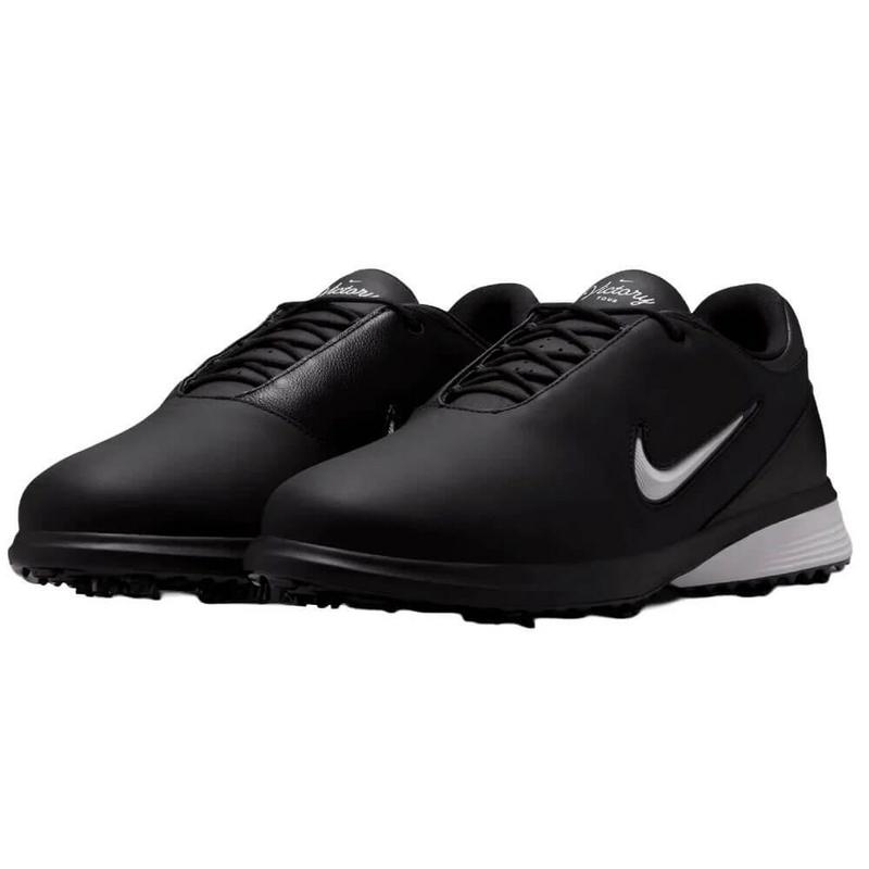 Nike Victory Tour 4 Golf Shoes - Black/White/Smoke Grey - main image