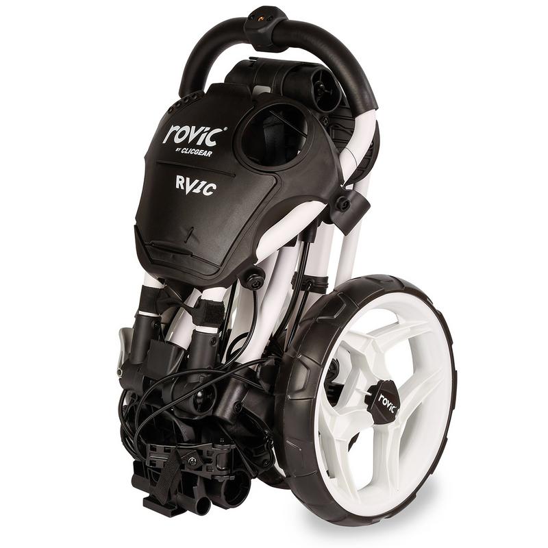 Rovic RV1C Compact Golf Trolley - Silver - main image