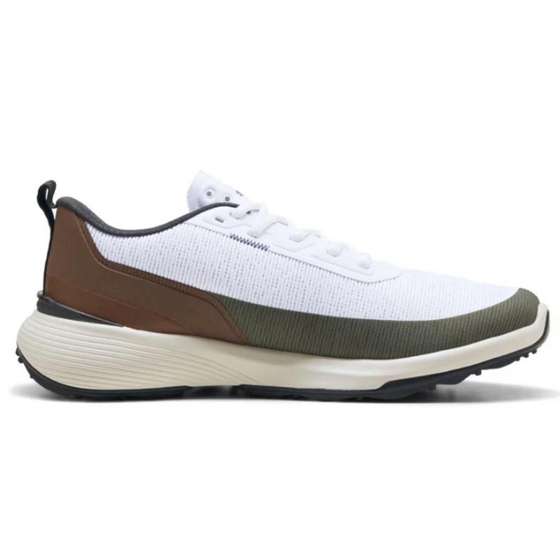 Puma Gruve Sport Golf Shoes - Puma White/Fudge/Dark Sage - main image