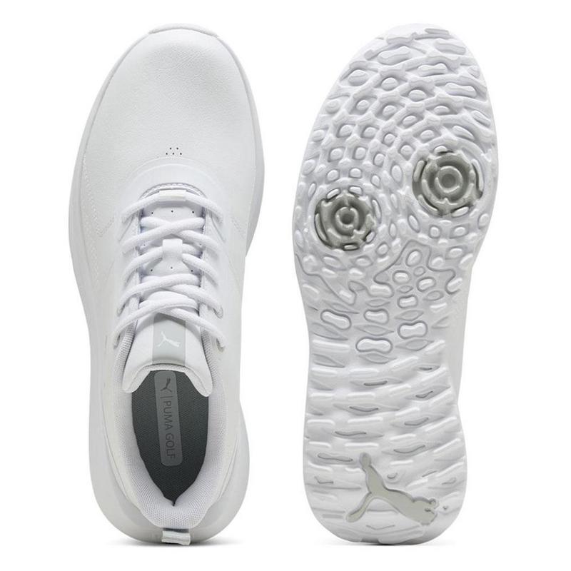 Puma Fusion Grip 6 Evo Golf Shoes - Puma White/Ash Grey - main image
