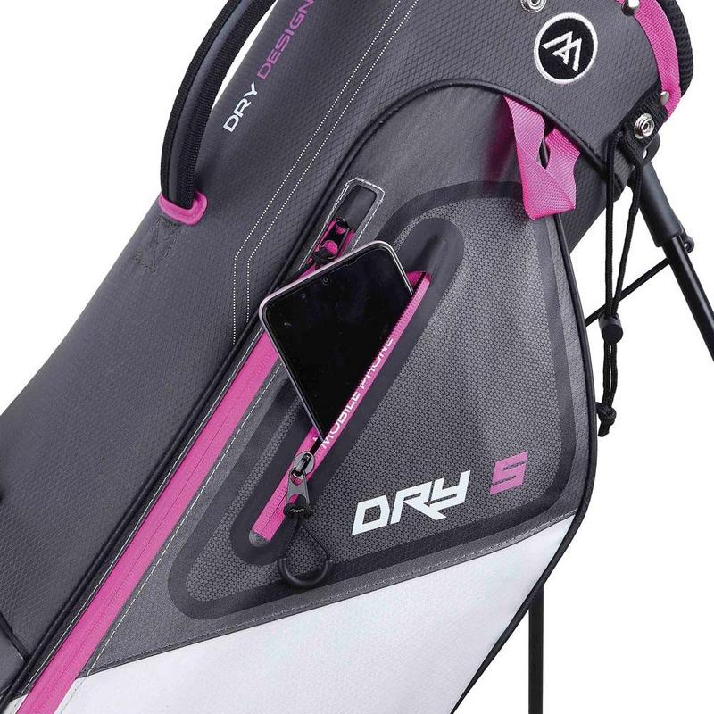Big Max Dri-Lite Seven G Stand Bag - Charcoal/Fuchsia - main image