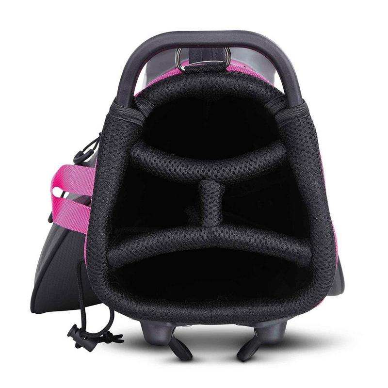 Big Max Dri-Lite Seven G Stand Bag - Charcoal/Fuchsia - main image