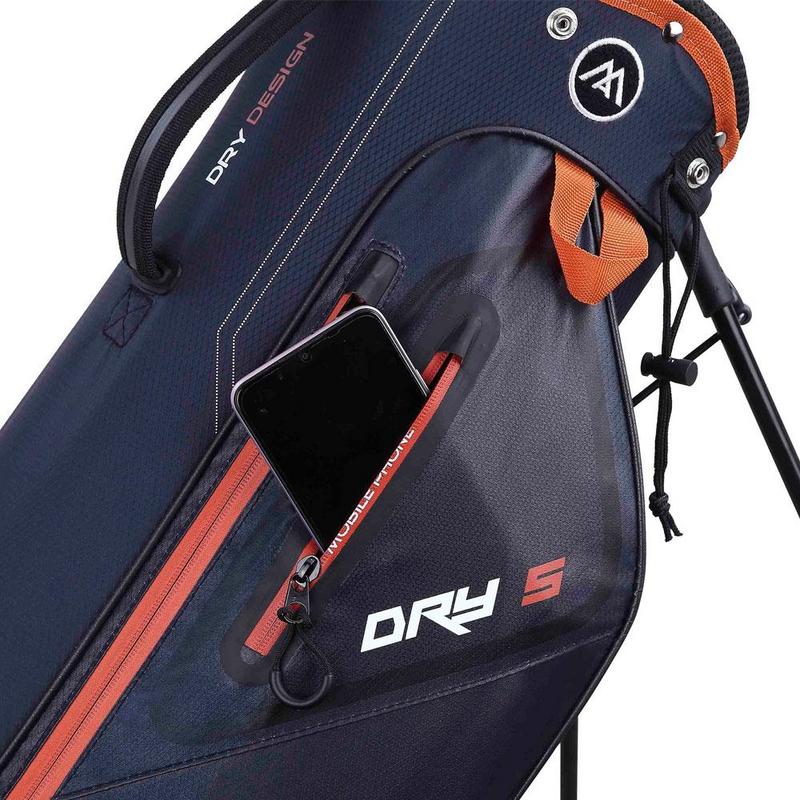 Big Max Dri-Lite Seven G Stand Bag - Steel Blue/Rust - main image