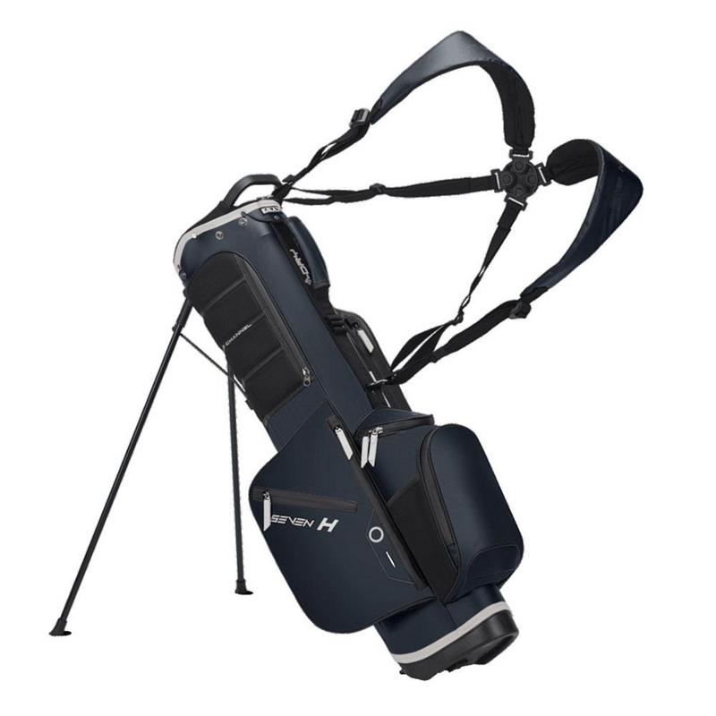 Big Max Aqua Seven H Waterproof Golf Stand Bag - Blueberry/White - main image