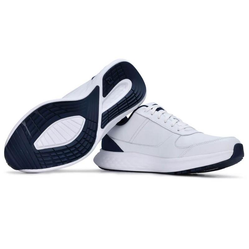 FootJoy Hampton Golf Shoes - White/Navy - main image