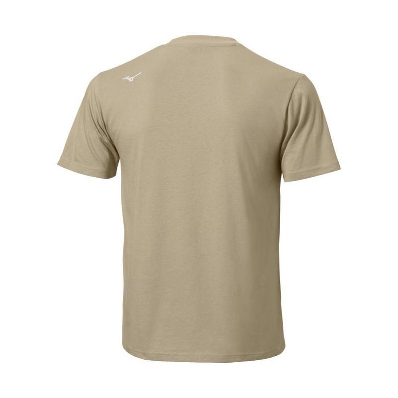 Mizuno Crossed Clubs Cotton Short Sleeve Tee Shirt - Elm - main image