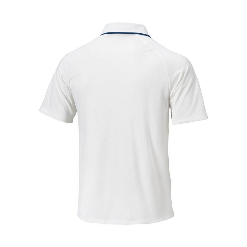 Mizuno Classic Pique Short Sleve Golf Polo Shirt - Optic White - main image