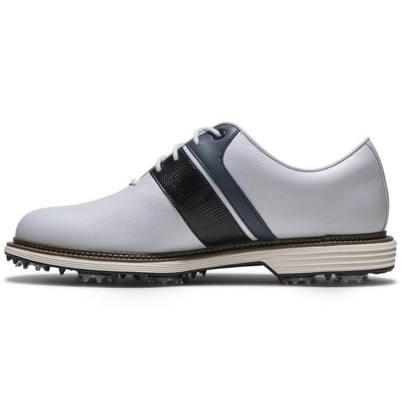 FootJoy Premiere Series Packard Golf Shoes - White/Navy/White - main image