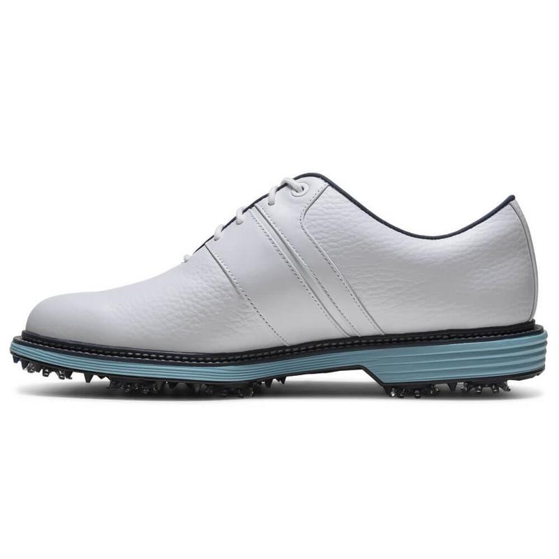 FootJoy Premiere Series Packard Golf Shoes - White/Navy/Blue - main image