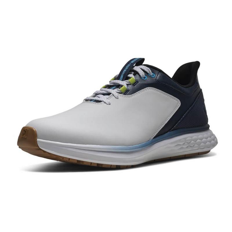 FootJoy Pulse Golf Shoes - White/Gum/Navy - main image