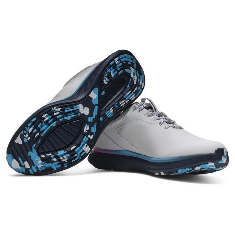 FootJoy Pulse Golf Shoes - White/Navy/Pink - main image