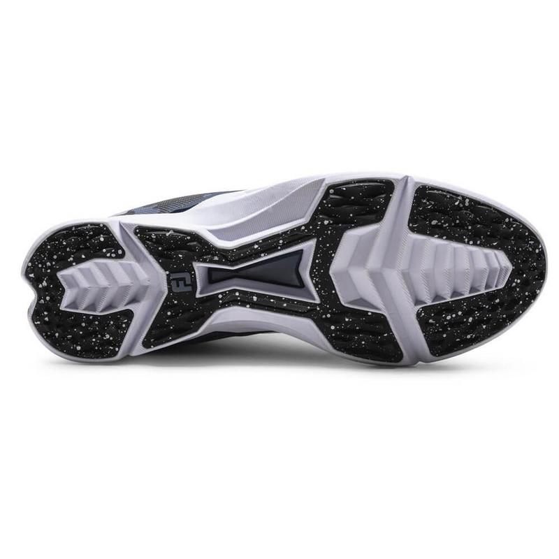 FootJoy Fuel Golf Shoes - White/Navy/Silver - main image