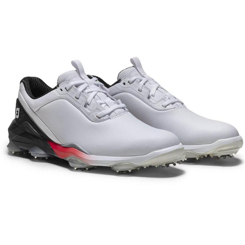 FootJoy Tour Alpha 2.0 Golf Shoes - White/Black/Red - main image