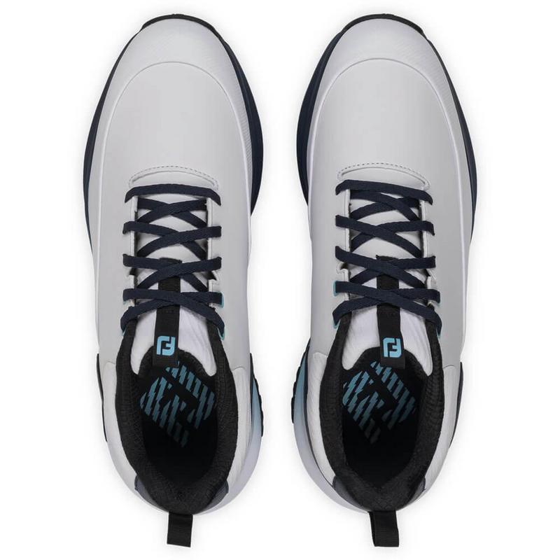 FootJoy Tour Rival Golf Shoes - White/Navy/Blue - main image