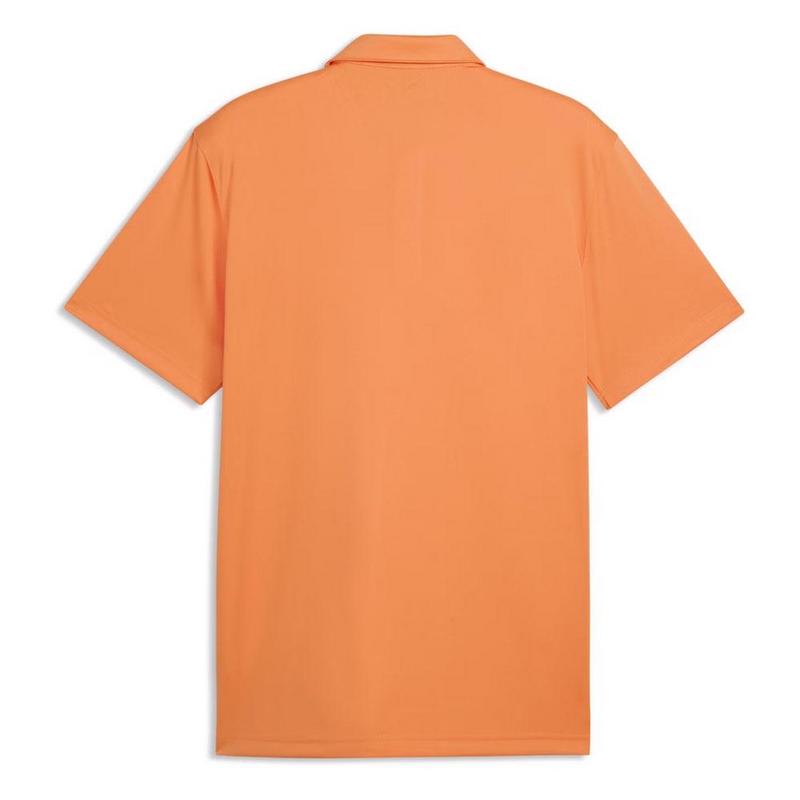 Puma Pure 3.0 Golf Polo Shirt - Melon Glow - main image