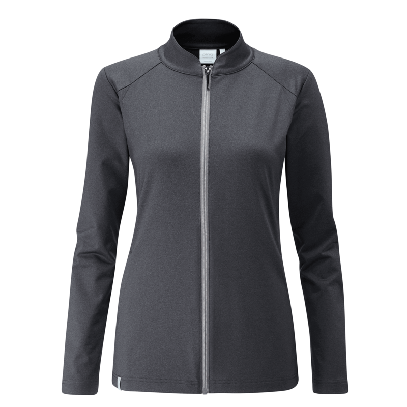 Ping Eidi Ladies Mid Layer Golf Top - Black Marl - main image