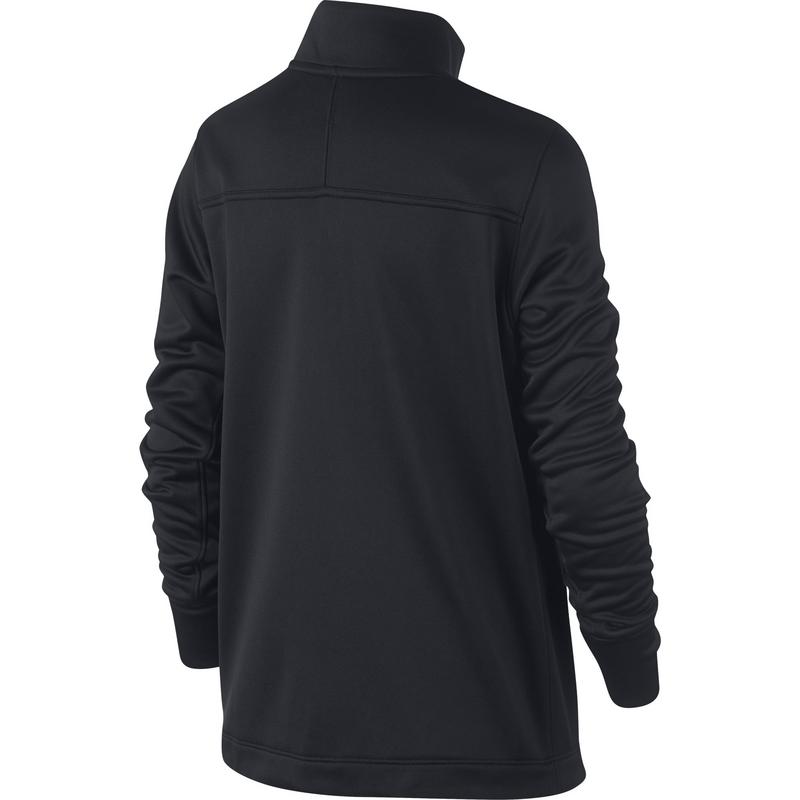 Nike Dri-FIT Therma Boys Half-Zip Golf Top - Black - main image