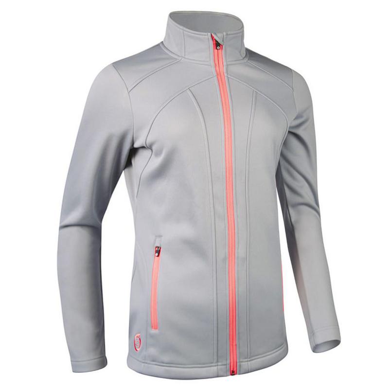 Sunderland Nova Lightweight Fleece Jacket - Silver / Coral - main image