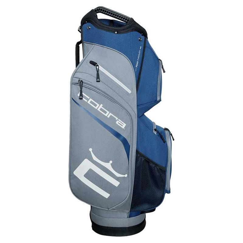 Cobra Signature Golf Cart Bag - Grey/Navy - main image