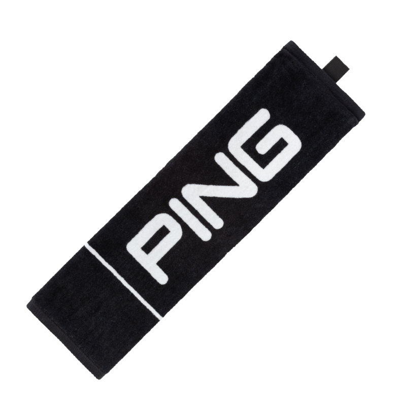 Ping Tri-Fold Towel Black - 2020 - main image