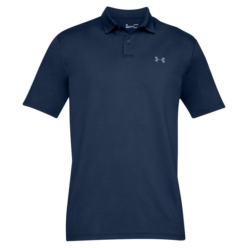 Under Armour Mens Performance 2.0 Golf Polo Shirt - Academy Blue - main image