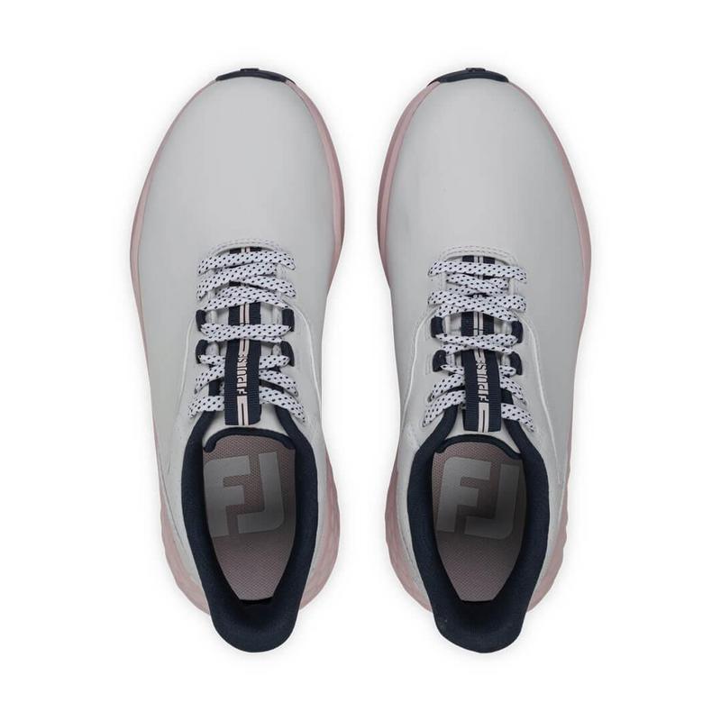 FootJoy Pulse Womens Golf Shoes - White/Navy/Pink - main image