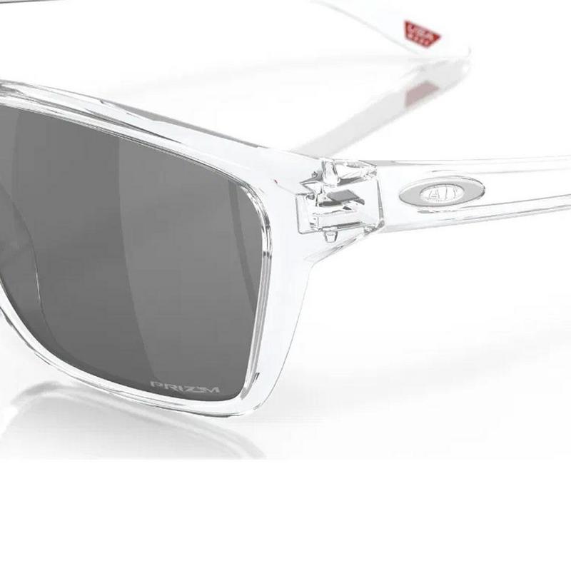 Oakley Sylas Sunglasses - Polished Clear w/Prizm Black Lens - main image