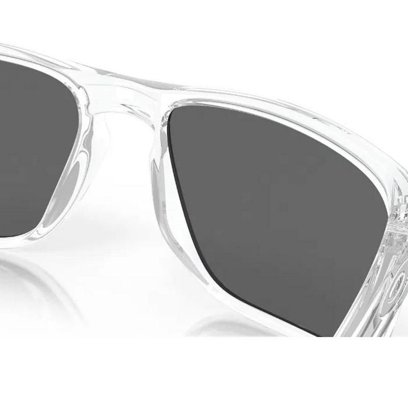 Oakley Sylas Sunglasses - Polished Clear w/Prizm Black Lens - main image