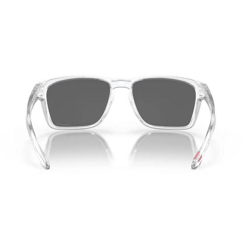 Oakley Sylas Sunglasses - Polished Clear w/Prizm Black Lens - main image