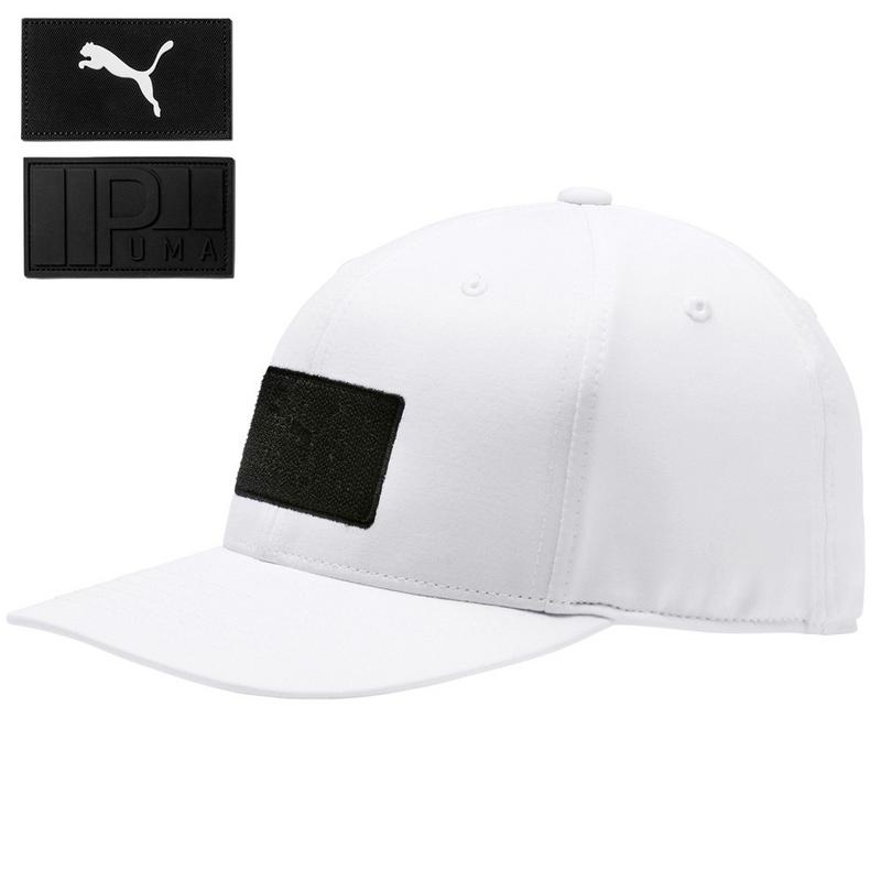 Puma Utility Patch 110 Boy's Golf Cap - Bright White - main image