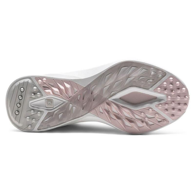 FootJoy Pro SL Womens Golf Shoes - White/Grey - main image