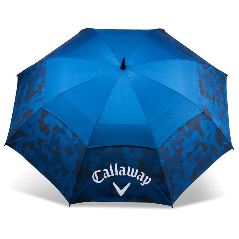 Callaway Shield 64'' Double Canopy Golf Umbrella Navy/Red - main image