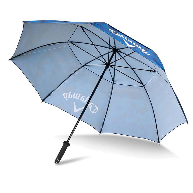 Callaway Shield 64'' Double Canopy Golf Umbrella Navy/Red - main image