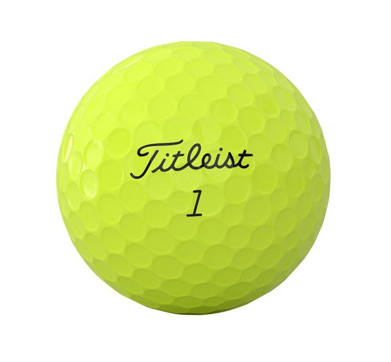 Titleist AVX High Optic Yellow Golf Balls - main image