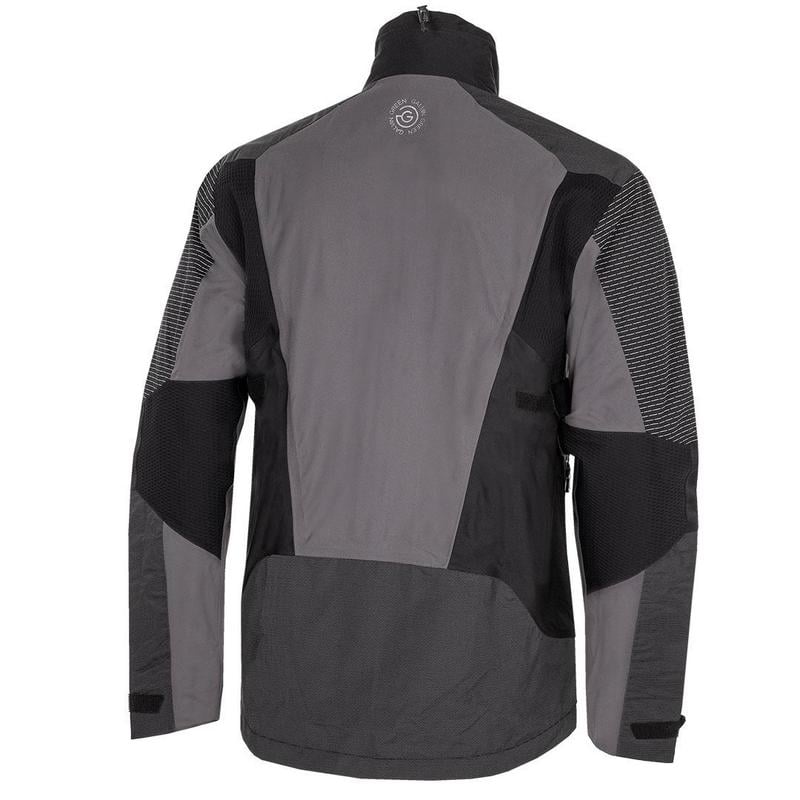 Galvin Green Alister GORE-TEX C-knit Waterproof Golf Jacket - Forged Iron/Black - main image