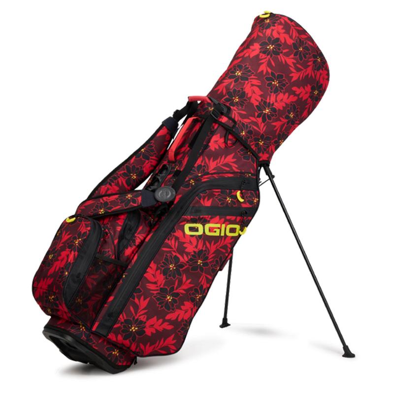 Ogio All Elements Golf Stand Bag - Red Flower Party - main image