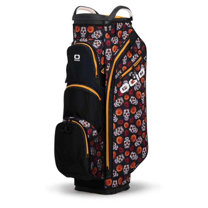 Ogio All Elements Silencer Golf Cart Bag - Sugar Skulls - main image