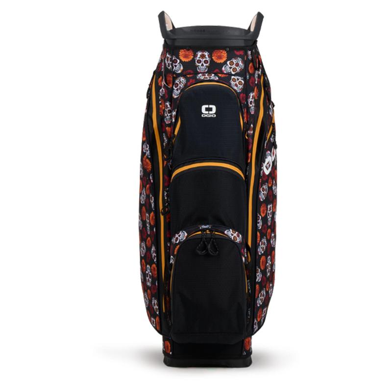 Ogio All Elements Silencer Golf Cart Bag - Sugar Skulls - main image