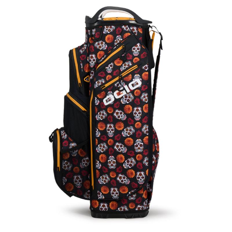 Ogio All Elements Silencer Golf Cart Bag - Sugar Skulls - main image