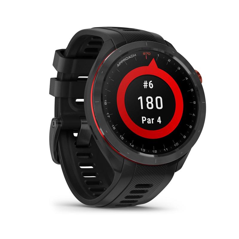 Garmin Approach S70 GPS Golf Smart Watch (47mm) - Black - main image