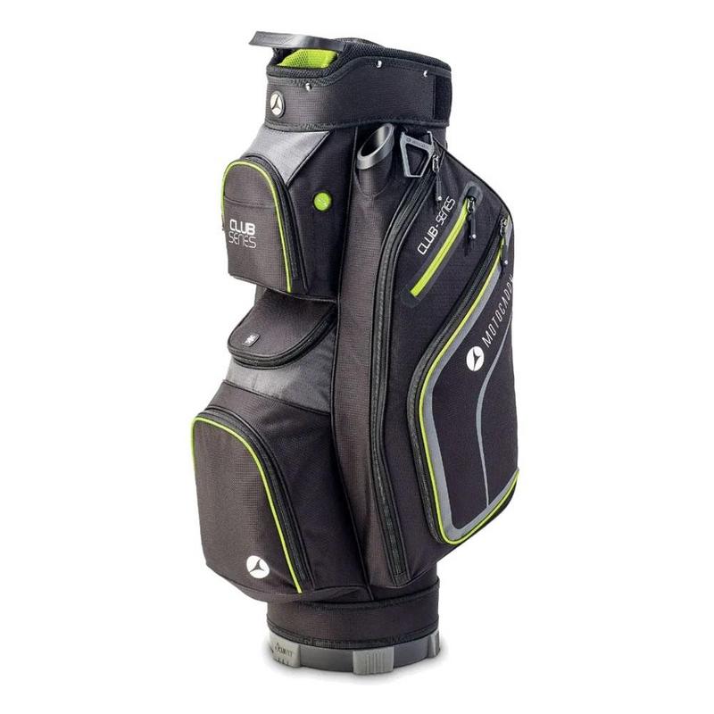 Motocaddy Club Series Golf Trolley Bag Black/Lime