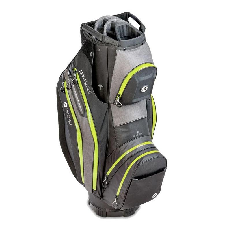Motocaddy Dry Series Golf Trolley Bag Black/Lime - main image
