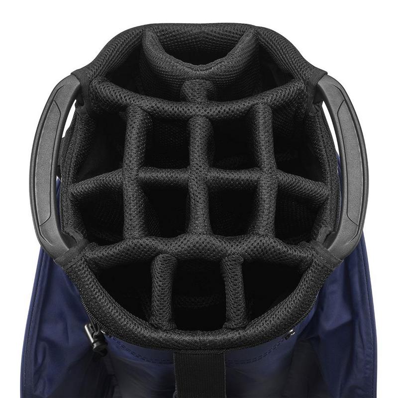 Mizuno BR-DRI Waterproof Golf Trolley Bag - Navy/Red - main image