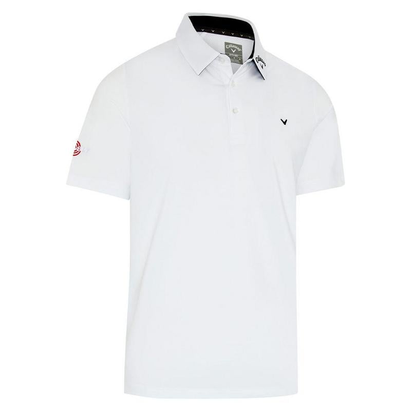 Callaway 3 Chev Odyssey Golf Polo Shirt - Bright White - main image