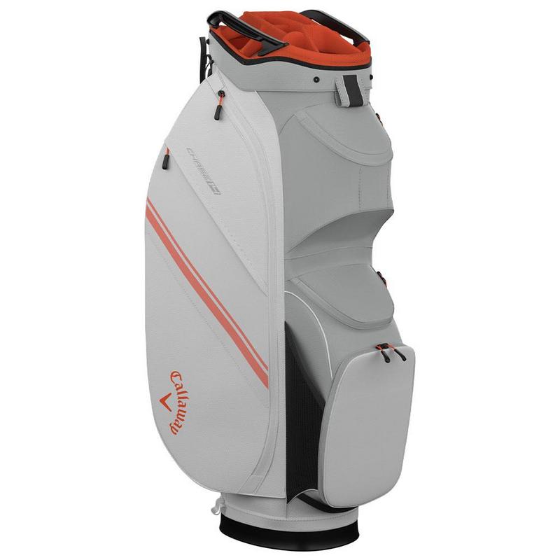 Callaway Chase 14 Golf Cart Bag - White/Silver/Orange - main image