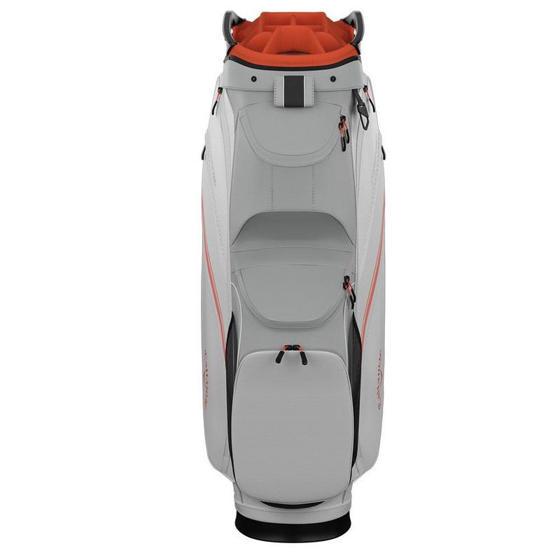 Callaway Chase 14 Golf Cart Bag - White/Silver/Orange - main image