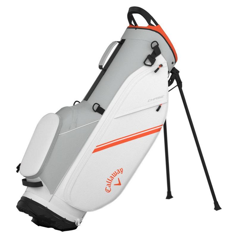 Callaway Chase Golf Stand Bag - White/Silver/Orange - main image